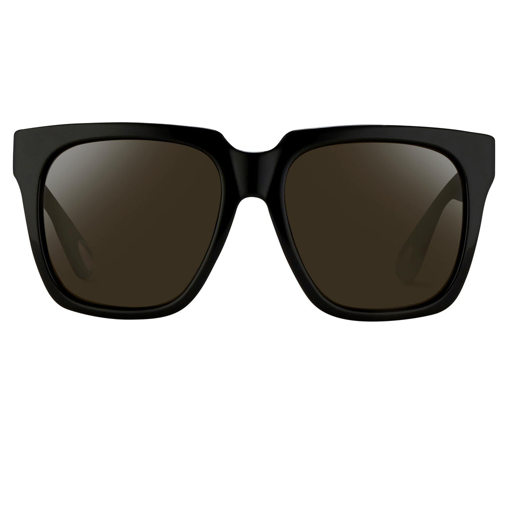 Ann Demeulemeester Men's Sunglasses Oversized Black and Grey