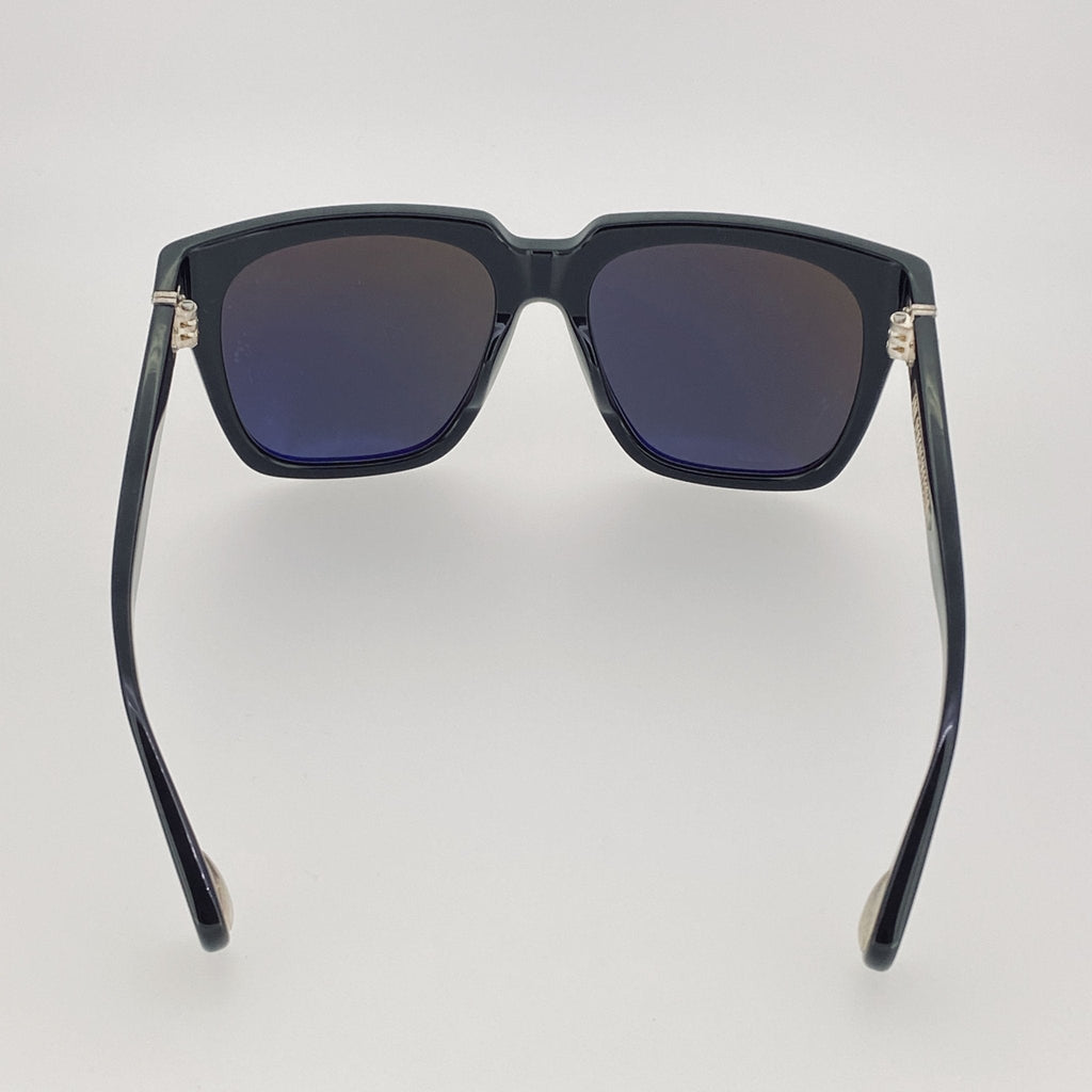 Ann Demeulemeester Men's Sunglasses Oversized Black and Grey