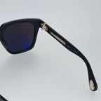 Ann Demeulemeester Men's Sunglasses Oversized Black and Grey