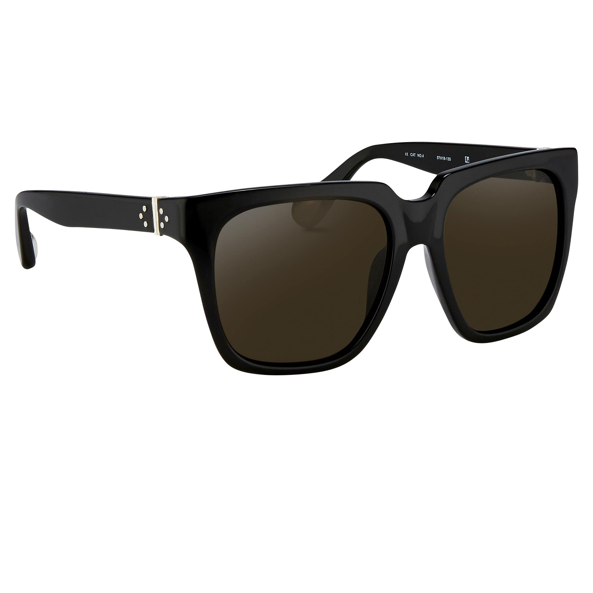 Ann Demeulemeester Men's Sunglasses Oversized Black and Grey