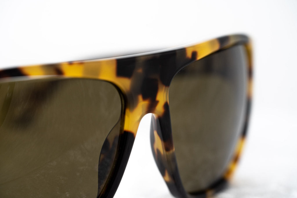 Ann Demeulemeester Men's Sunglasses Oversized Tortoise Shell and Brown