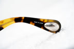 Ann Demeulemeester Men's Sunglasses Oversized Tortoise Shell and Brown