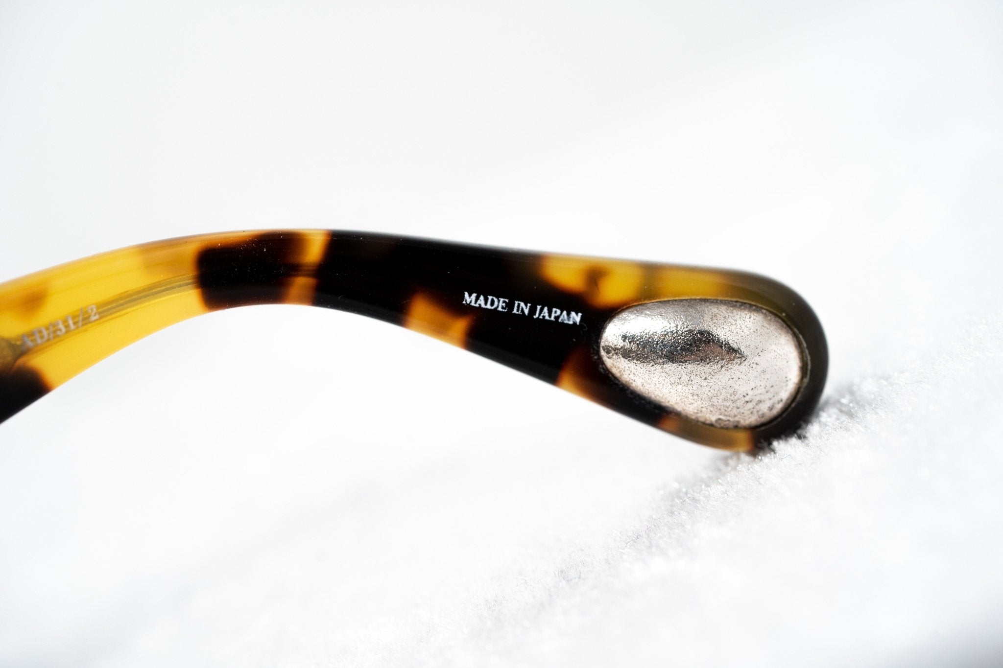 Ann Demeulemeester Men's Sunglasses Oversized Tortoise Shell and Brown