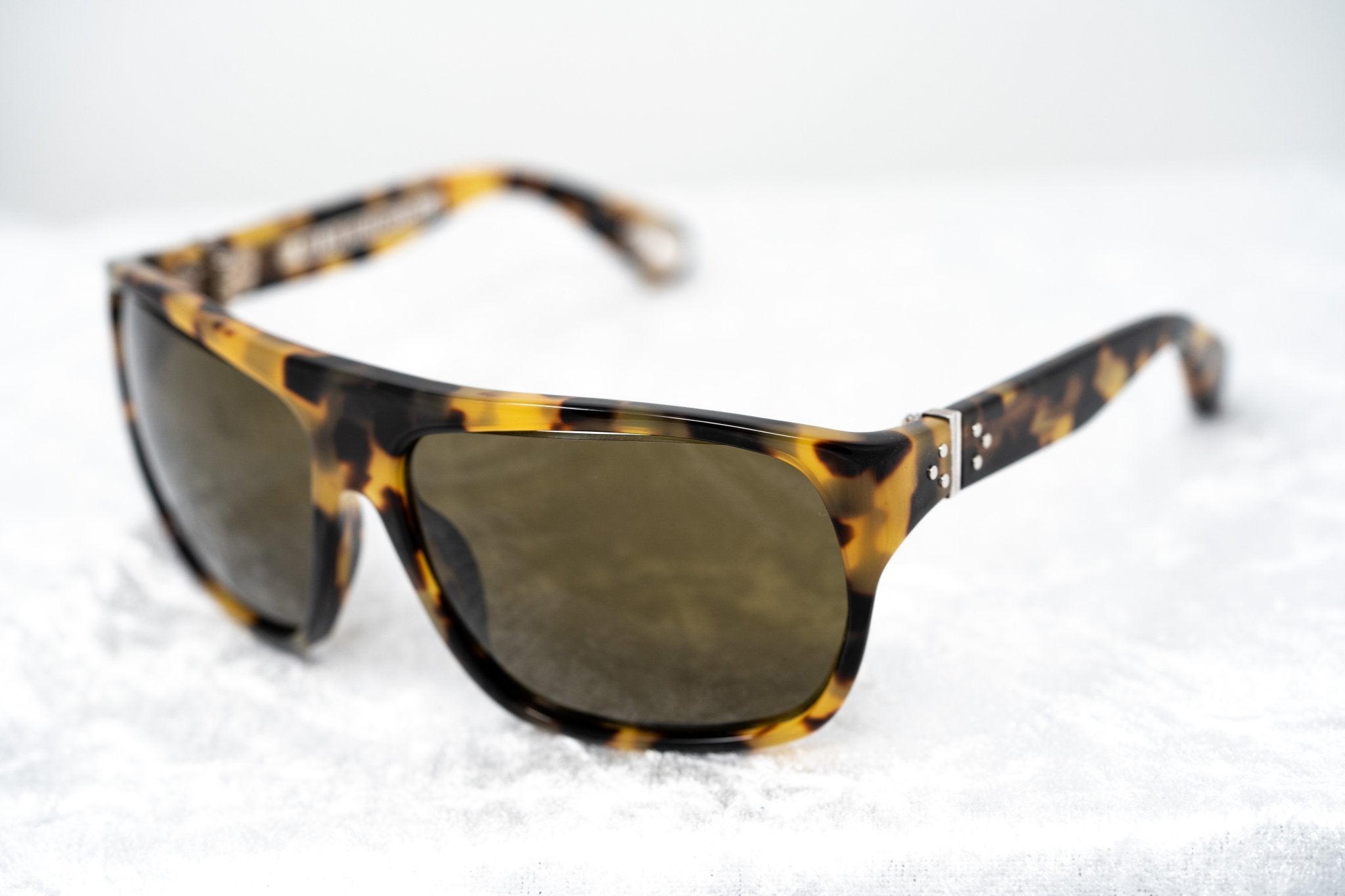 Ann Demeulemeester Men's Sunglasses Oversized Tortoise Shell and Brown