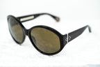 Ann Demeulemeester Ladies Sunglasses Oversized Tortoise Shell and Brown