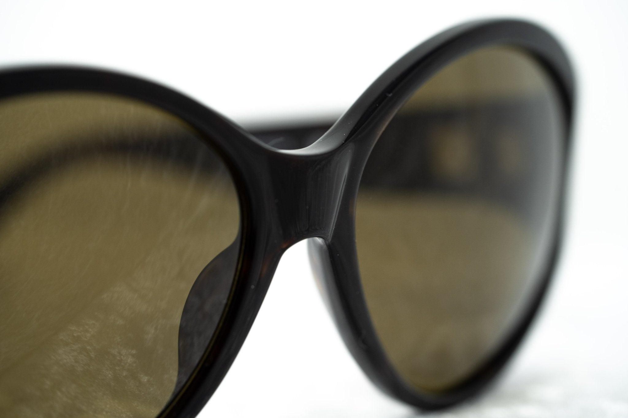 Ann Demeulemeester Ladies Sunglasses Oversized Tortoise Shell and Brown