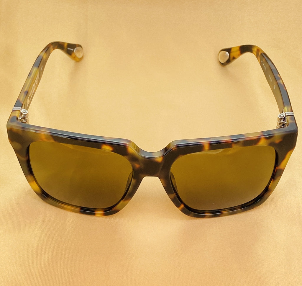 Ann Demeulemeester Sunglasses Oversized Tortoise Shell and Brown