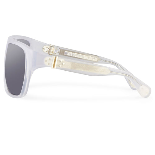 Ann Demeulemeester Sunglasses Oversized White and Grey