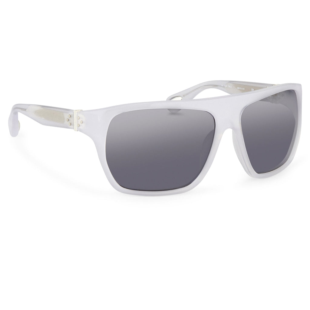 Ann Demeulemeester Sunglasses Oversized White and Grey