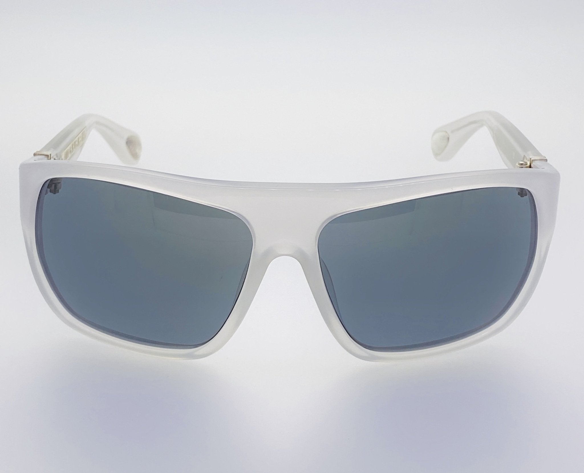Ann Demeulemeester Sunglasses Oversized White and Grey