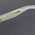 Ann Demeulemeester Sunglasses Oversized White and Grey
