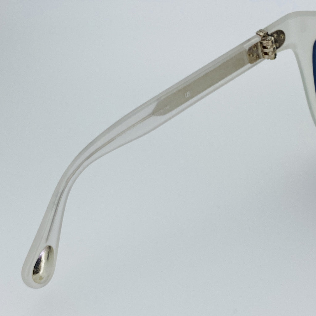 Ann Demeulemeester Sunglasses Oversized White and Solid Grey