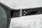 Ann Demeulemeester Sunglasses Rectangular Black and Grey