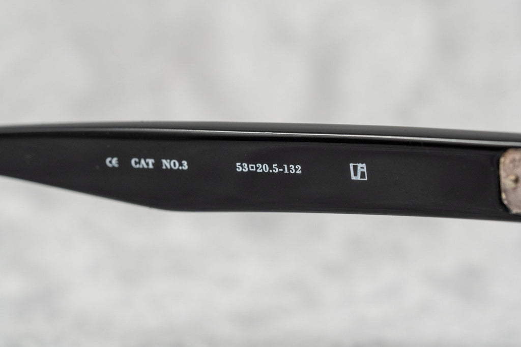 Ann Demeulemeester Sunglasses Rectangular Black and Grey