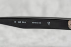 Ann Demeulemeester Sunglasses Rectangular Black and Grey