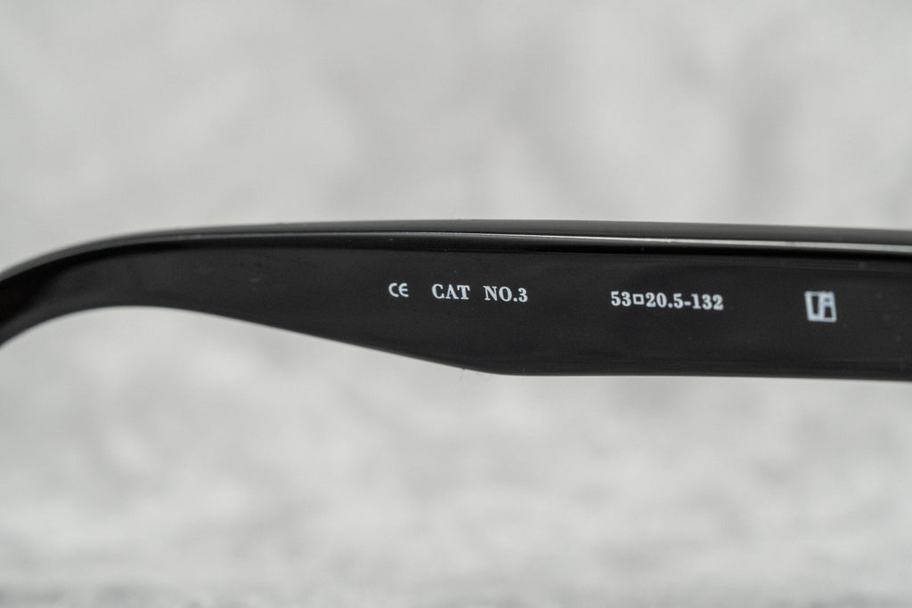 Ann Demeulemeester Sunglasses Rectangular Black and Grey