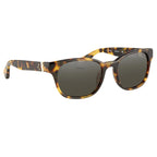 Ann Demeulemeester Sunglasses Rectangular Tortoise Shell and Grey