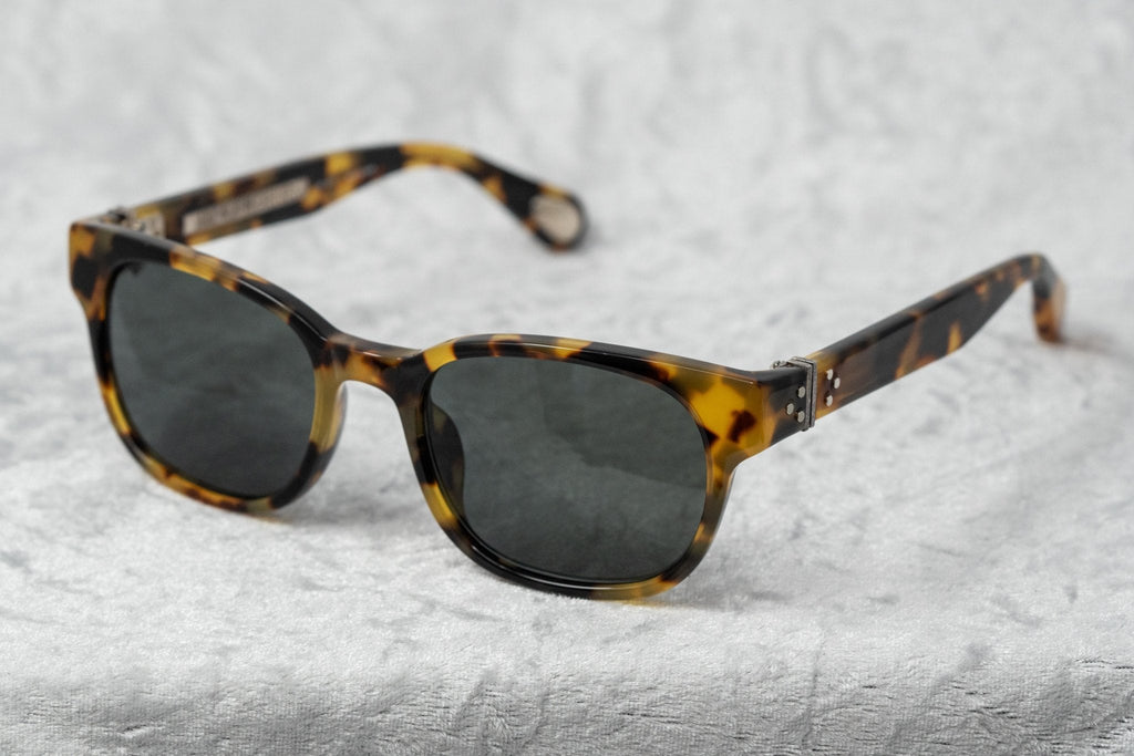 Ann Demeulemeester Sunglasses Rectangular Tortoise Shell and Grey