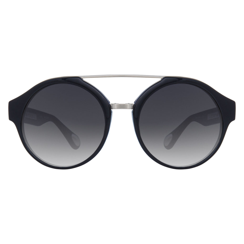 Ann Demeulemeester Sunglasses Round Black and Grey Graduated
