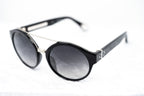 Ann Demeulemeester Sunglasses Round Black and Grey Graduated