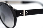 Ann Demeulemeester Sunglasses Round Black and Grey Graduated