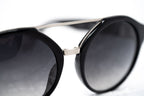 Ann Demeulemeester Sunglasses Round Black and Grey Graduated