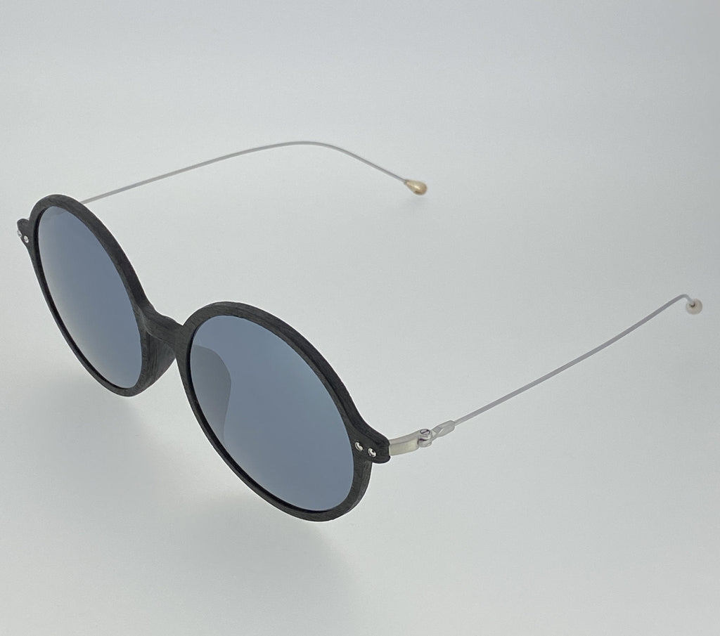 Ann Demeulemeester Sunglasses Round Black and Grey