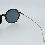 Ann Demeulemeester Sunglasses Round Black and Grey
