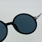 Ann Demeulemeester Sunglasses Round Black and Grey