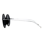 Ann Demeulemeester Sunglasses Round Black and Grey