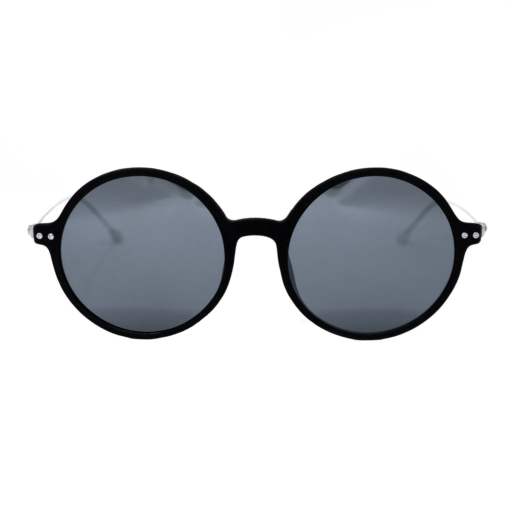 Ann Demeulemeester Sunglasses Round Black and Grey