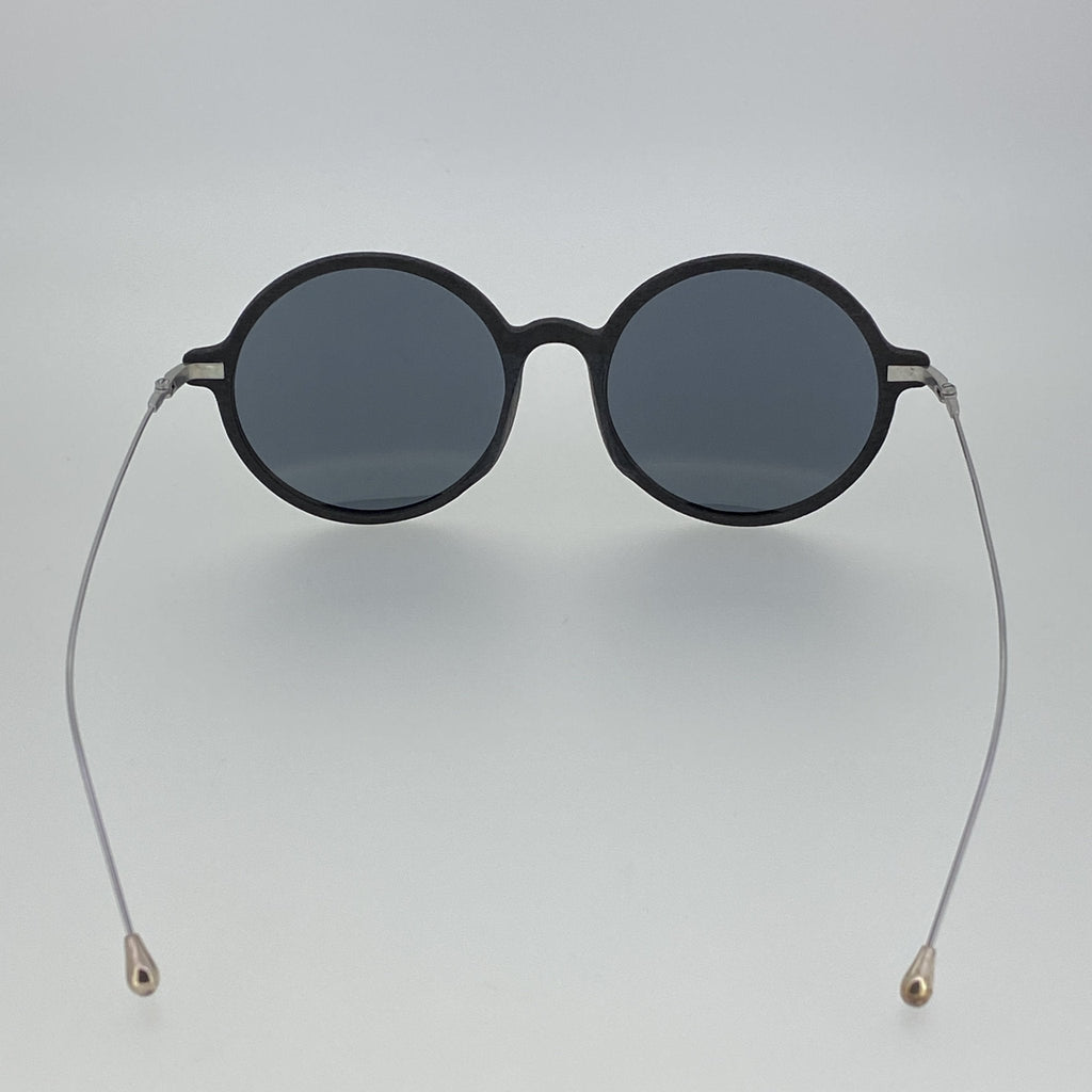 Ann Demeulemeester Sunglasses Round Black and Grey