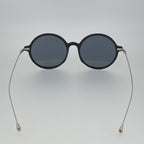 Ann Demeulemeester Sunglasses Round Black and Grey