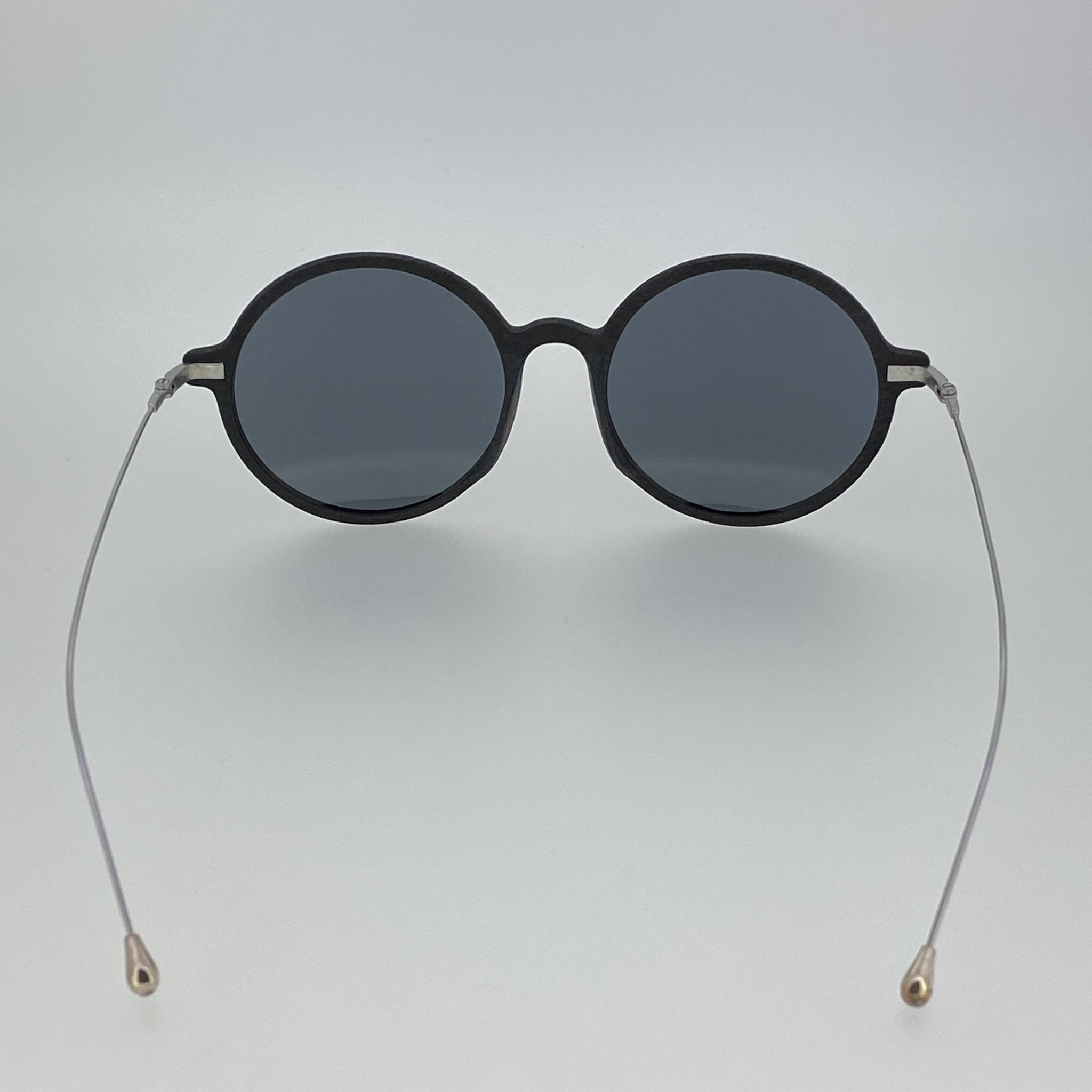 Ann Demeulemeester Sunglasses Round Black and Grey