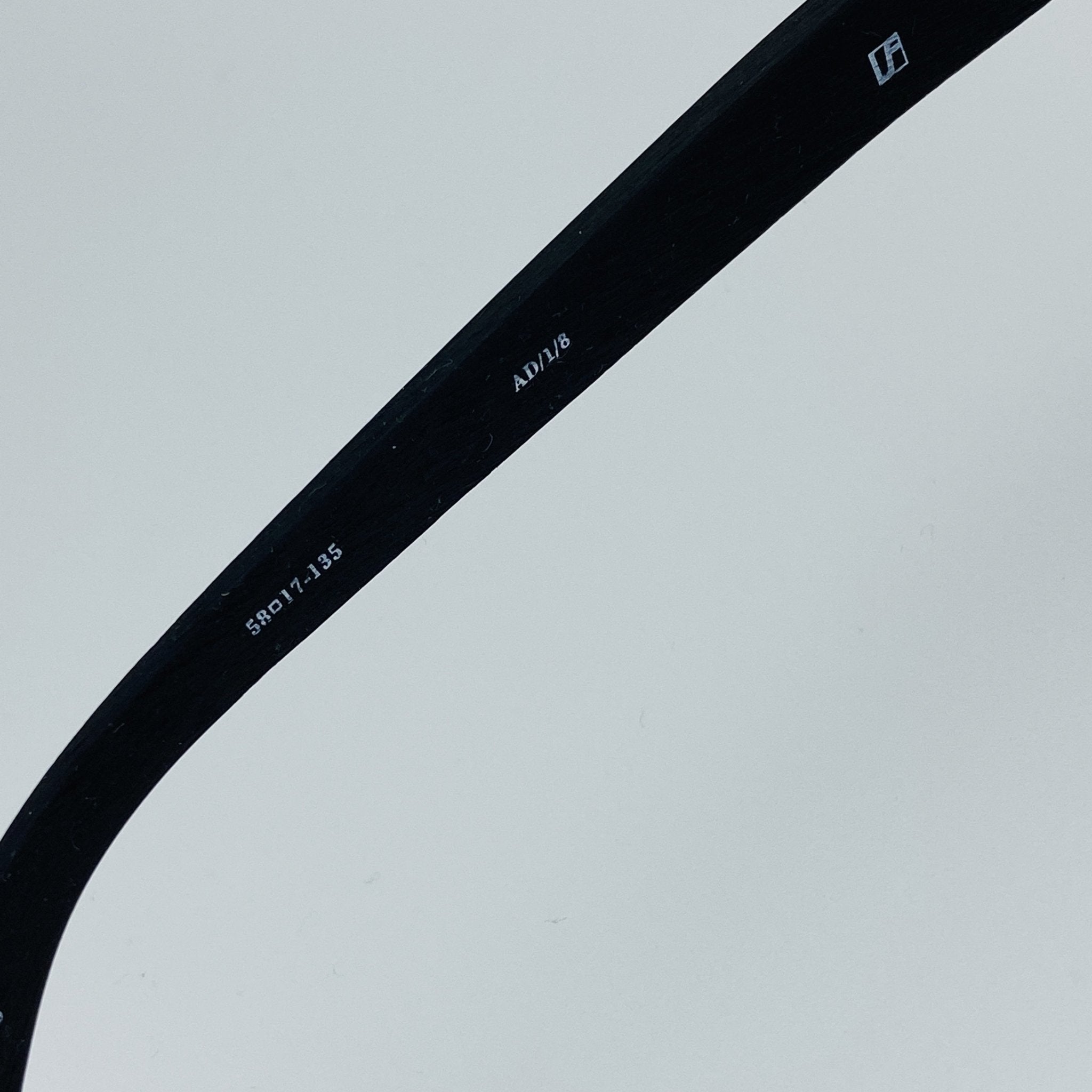 Ann Demeulemeester Men's Sunglasses Flat Top Black and Grey Mirror