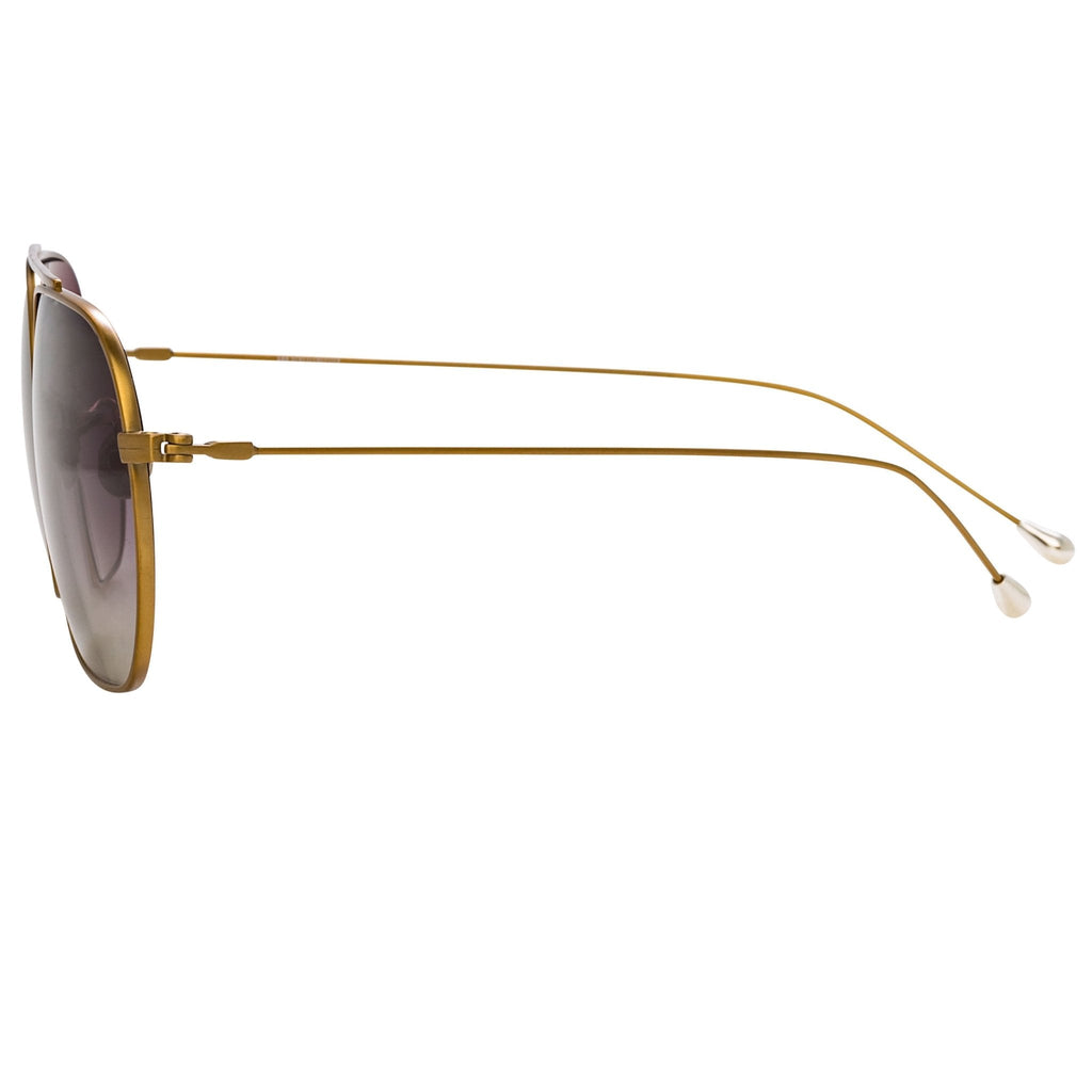 Ann Demeulemeester Sunglasses  Bronze and Grey Graduated