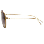 Ann Demeulemeester Sunglasses  Bronze and Grey Graduated