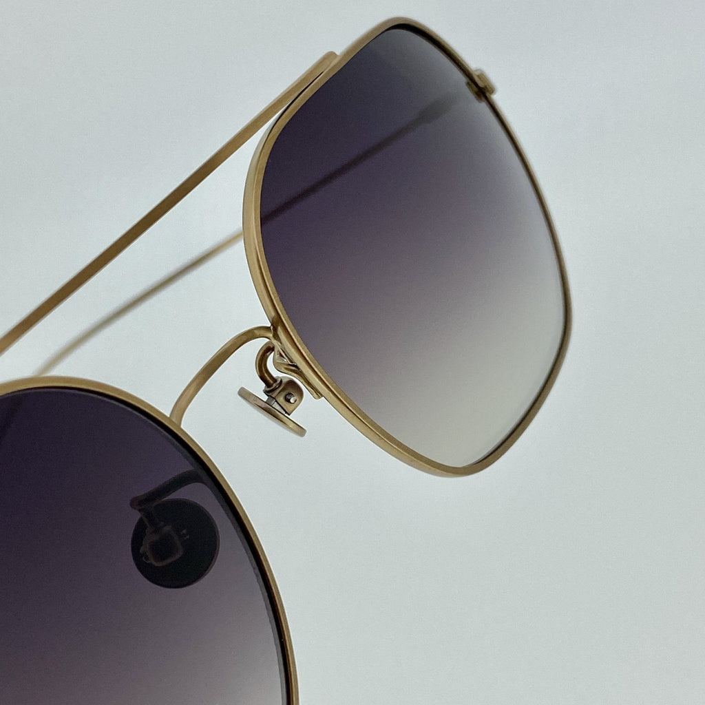Ann Demeulemeester Sunglasses  Bronze and Grey Graduated