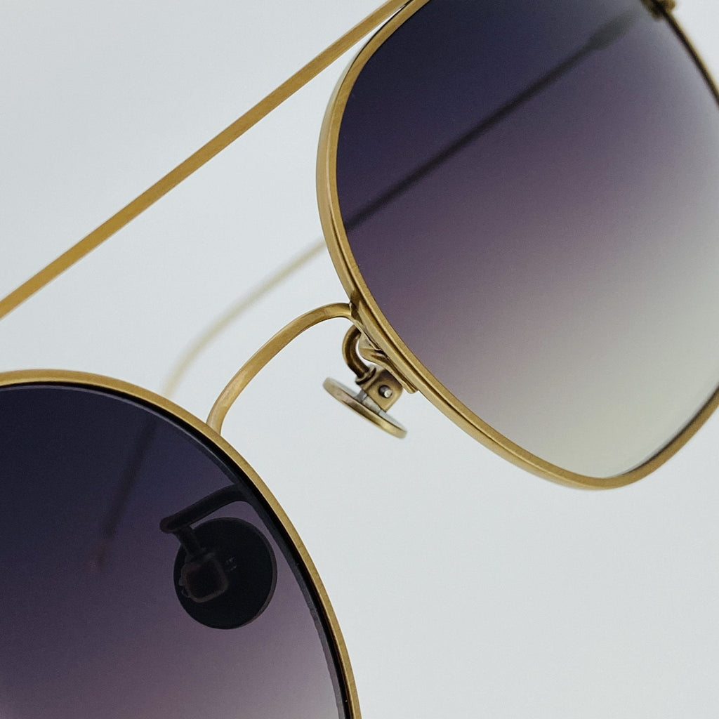 Ann Demeulemeester Sunglasses  Bronze and Grey Graduated