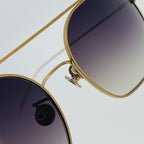 Ann Demeulemeester Sunglasses  Bronze and Grey Graduated