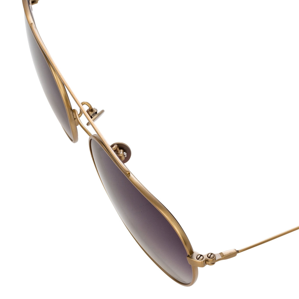 Ann Demeulemeester Sunglasses  Bronze and Grey Graduated