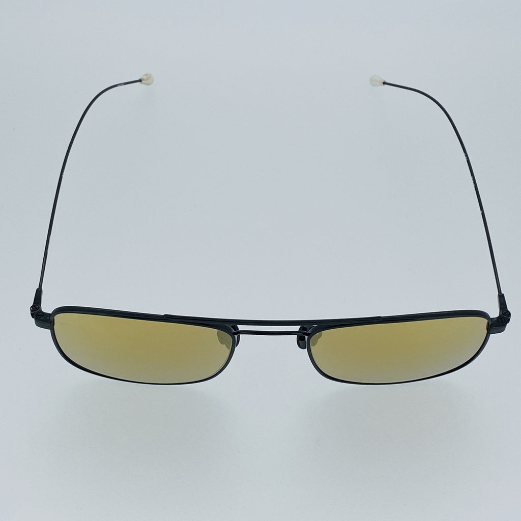 Ann Demeulemeester Men's Sunglasses Black Titanium and Bronze