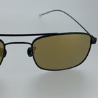 Ann Demeulemeester Men's Sunglasses Black Titanium and Bronze