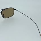 Ann Demeulemeester Men's Sunglasses Black Titanium and Bronze