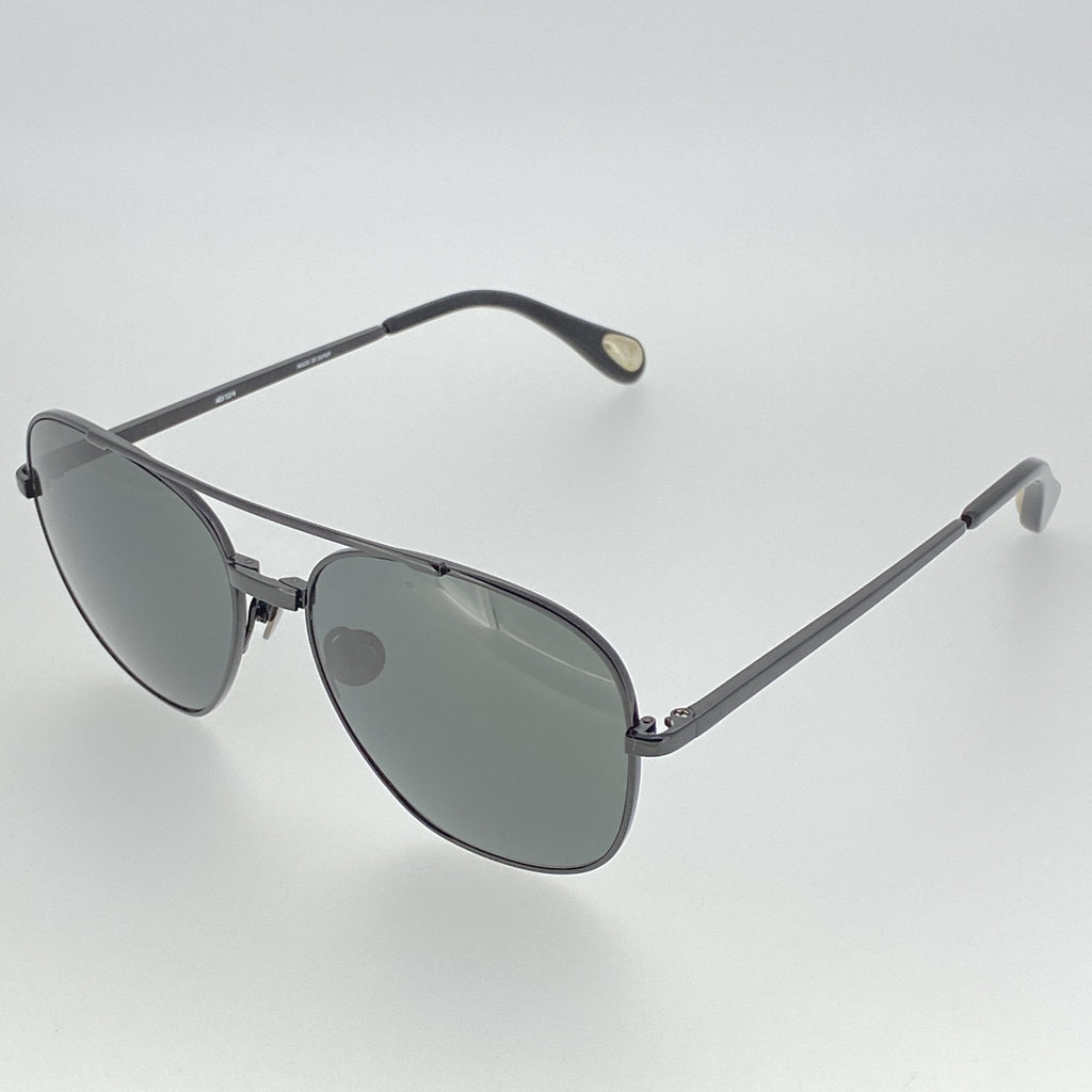 Ann Demeulemeester Men's Sunglasses Black and Grey