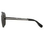 Ann Demeulemeester Men's Sunglasses Black and Grey