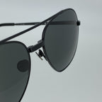 Ann Demeulemeester Men's Sunglasses Black and Grey