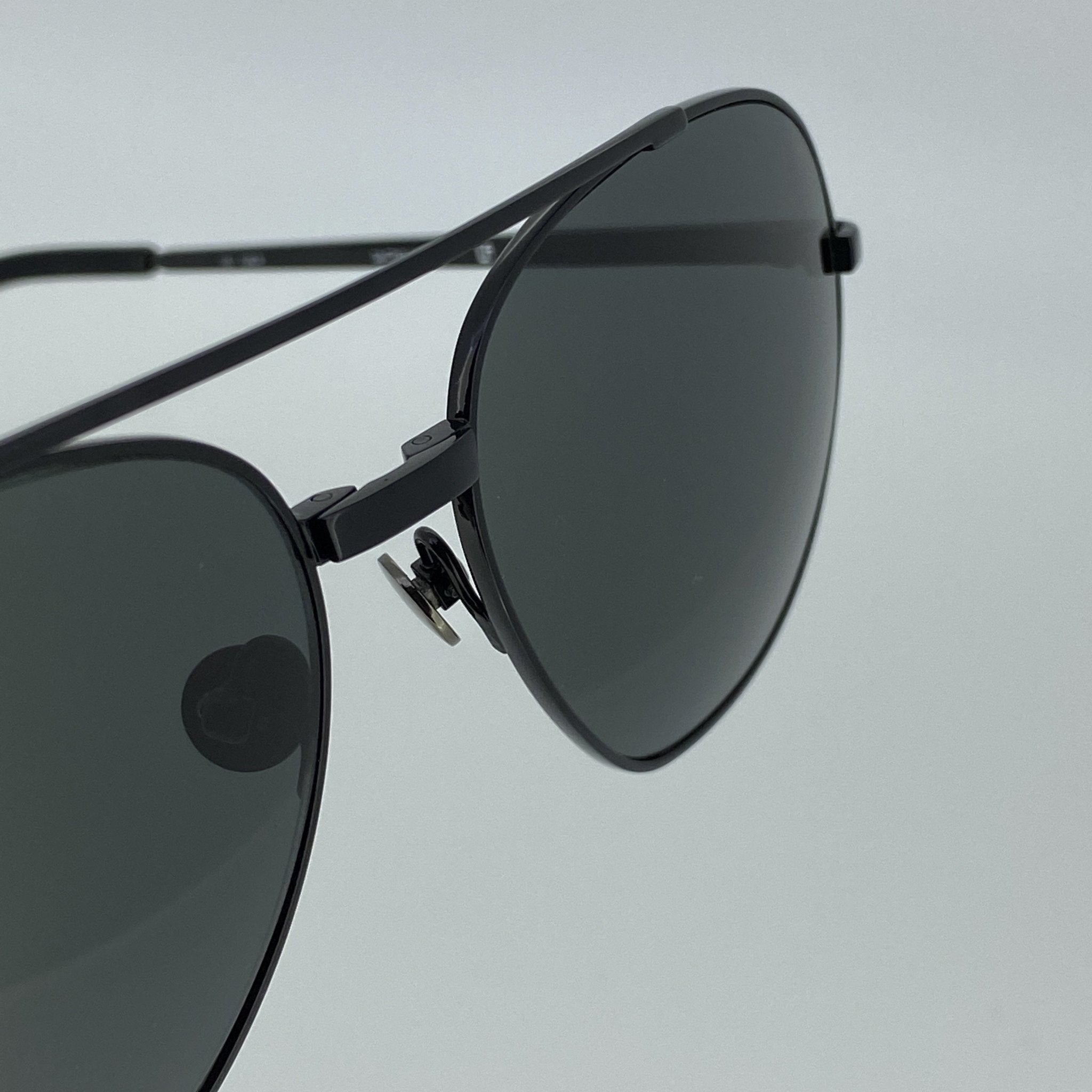 Ann Demeulemeester Men's Sunglasses Black and Grey