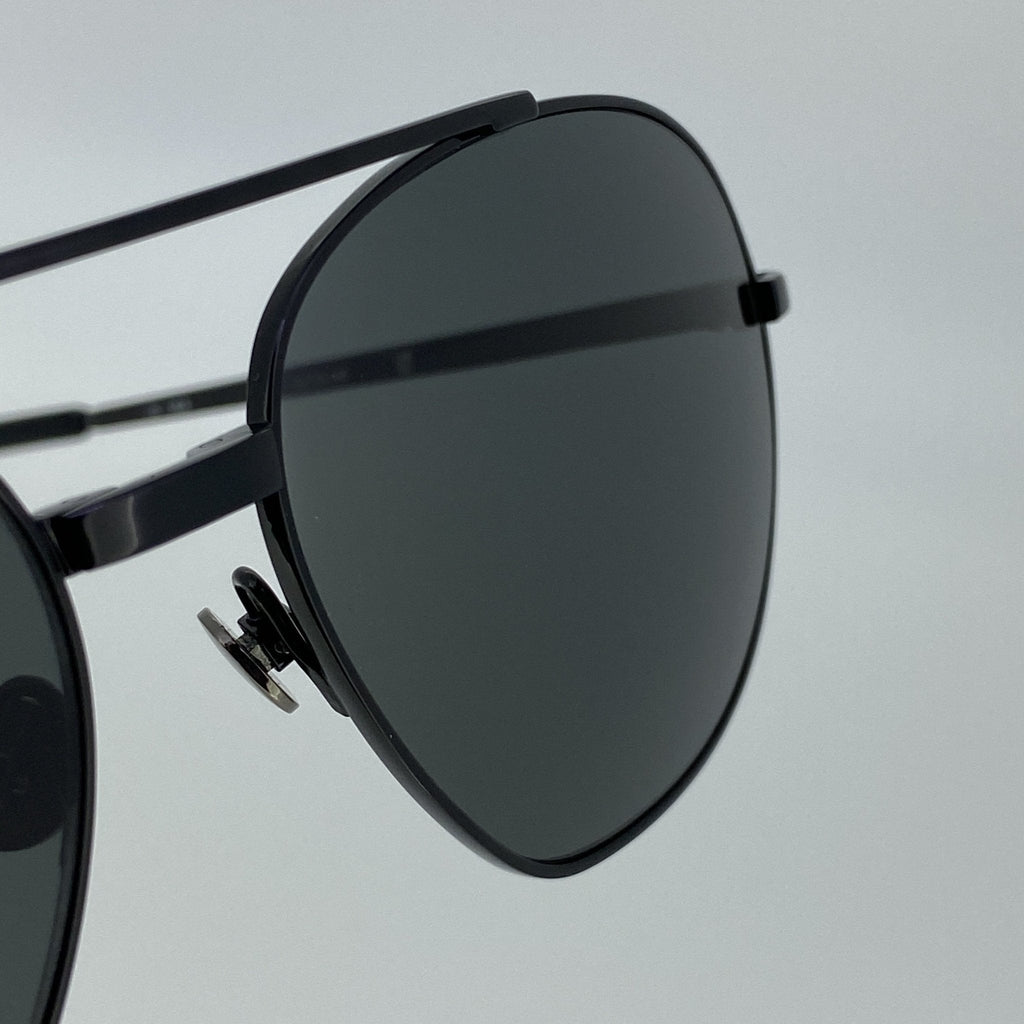Ann Demeulemeester Men's Sunglasses Black and Grey