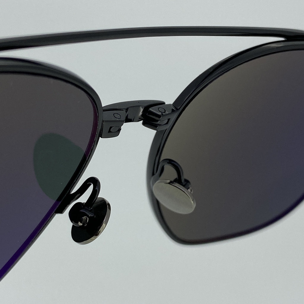 Ann Demeulemeester Men's Sunglasses Black and Grey
